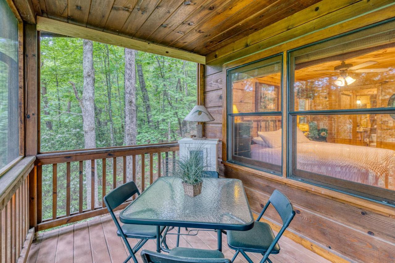 Secluded Sunrise Ridge-10 Min From Blue Ridge, King Beds, Hot Tub, 2 Porches, Fireplace Wood Burning, Mountain View, Cozy Kültér fotó