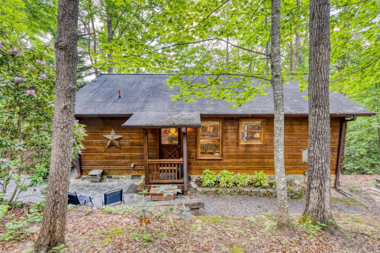 Secluded Sunrise Ridge-10 Min From Blue Ridge, King Beds, Hot Tub, 2 Porches, Fireplace Wood Burning, Mountain View, Cozy Kültér fotó